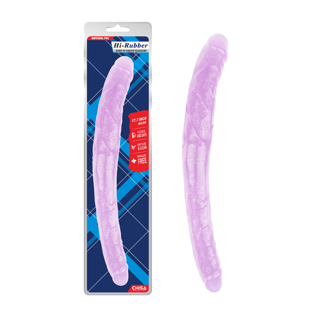 17,8 polegadas Dildo-Roxo