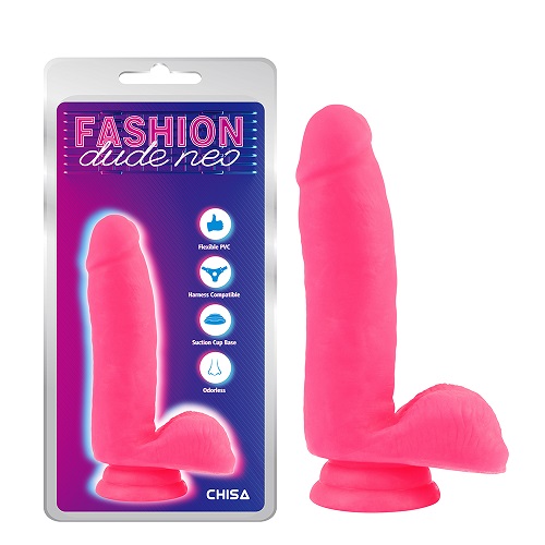 Dildo de pênis de dupla densidade de 6,7 pol.