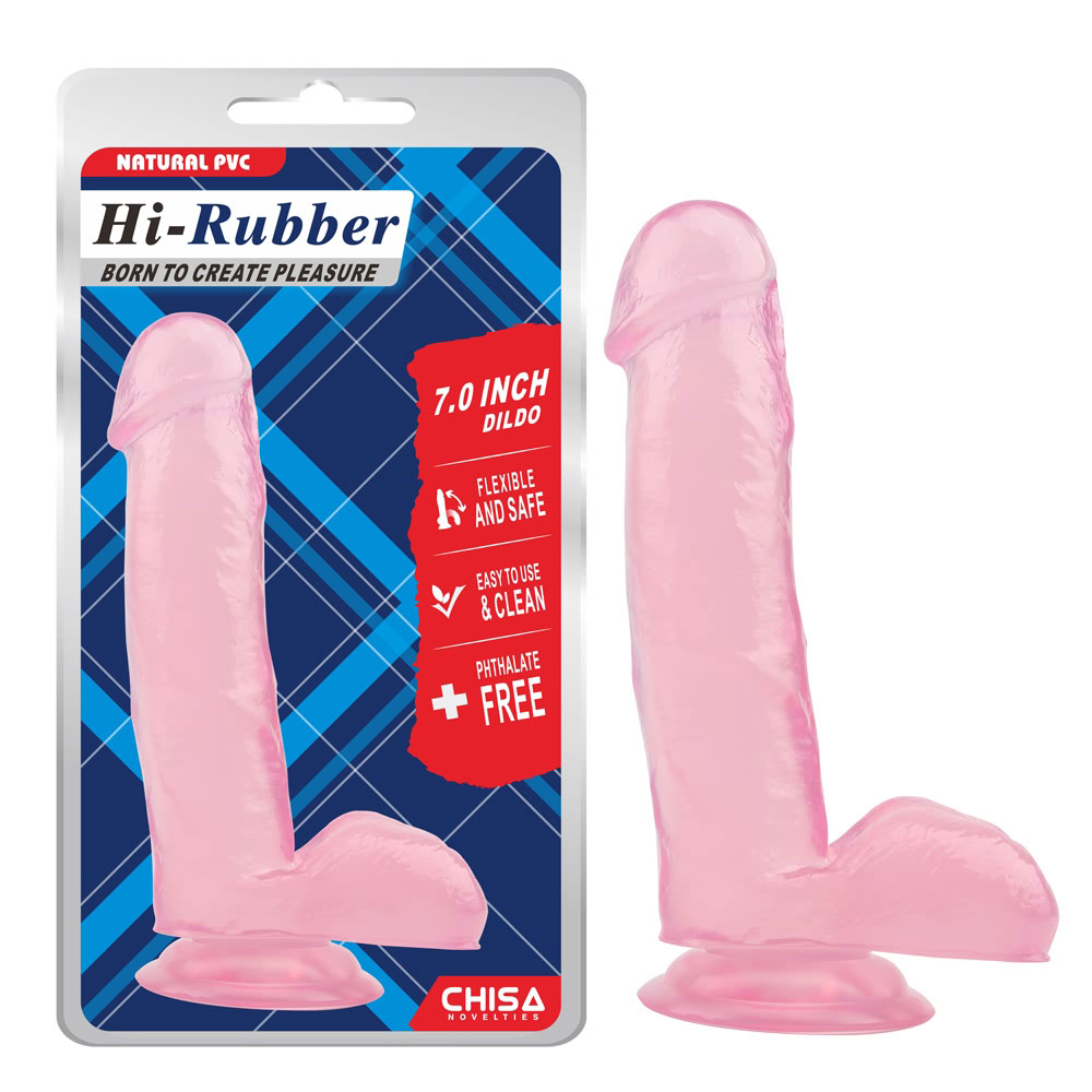 7,0 polegadas dildo-rosa