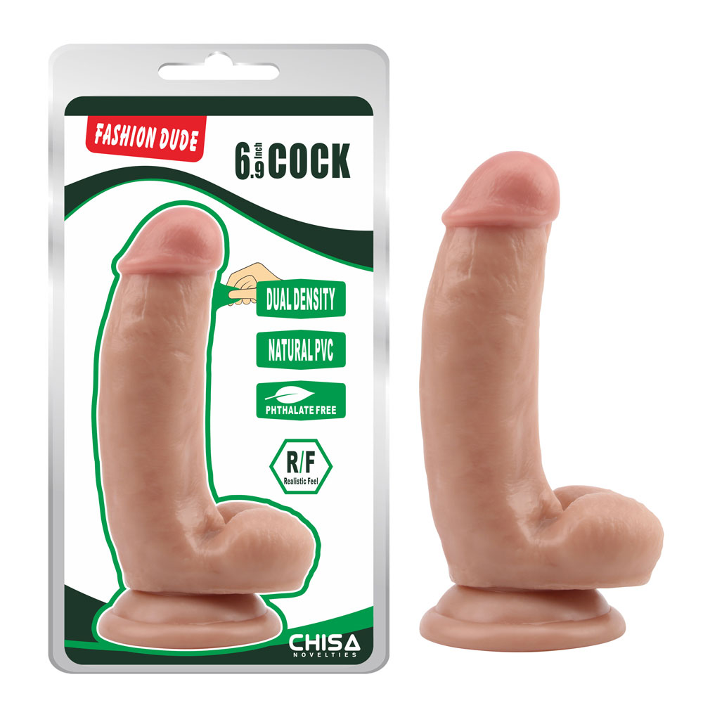 Fashion Dude-6.9 Polegadas Cock-Flesh