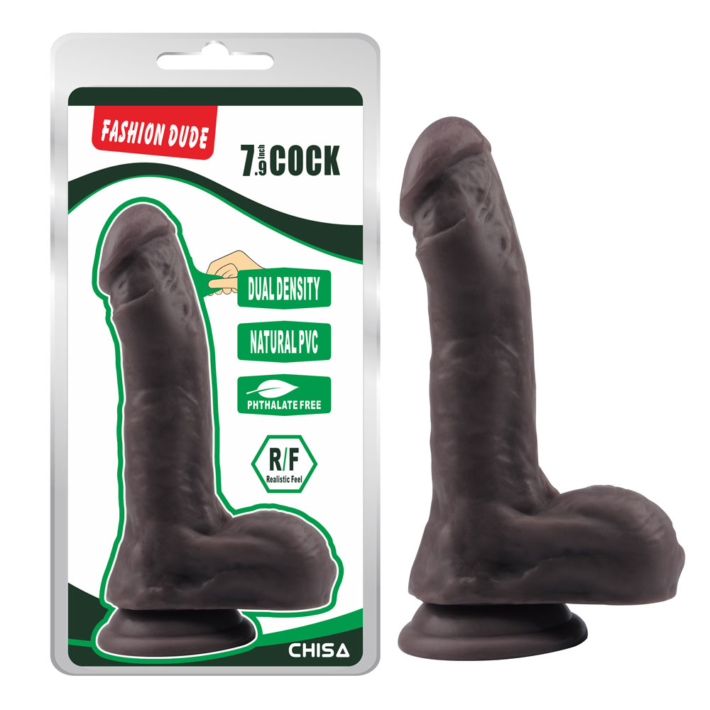 Fashion Dude-7,9 polegadas Cock-Brown