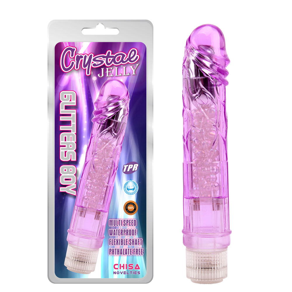 Glitters Boy - Roxo
