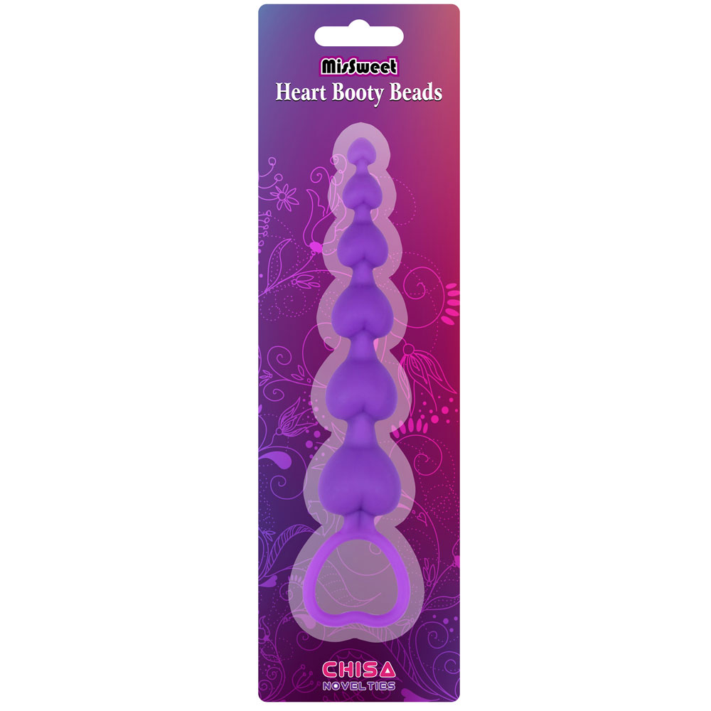 Coração Booty Beads - Roxo