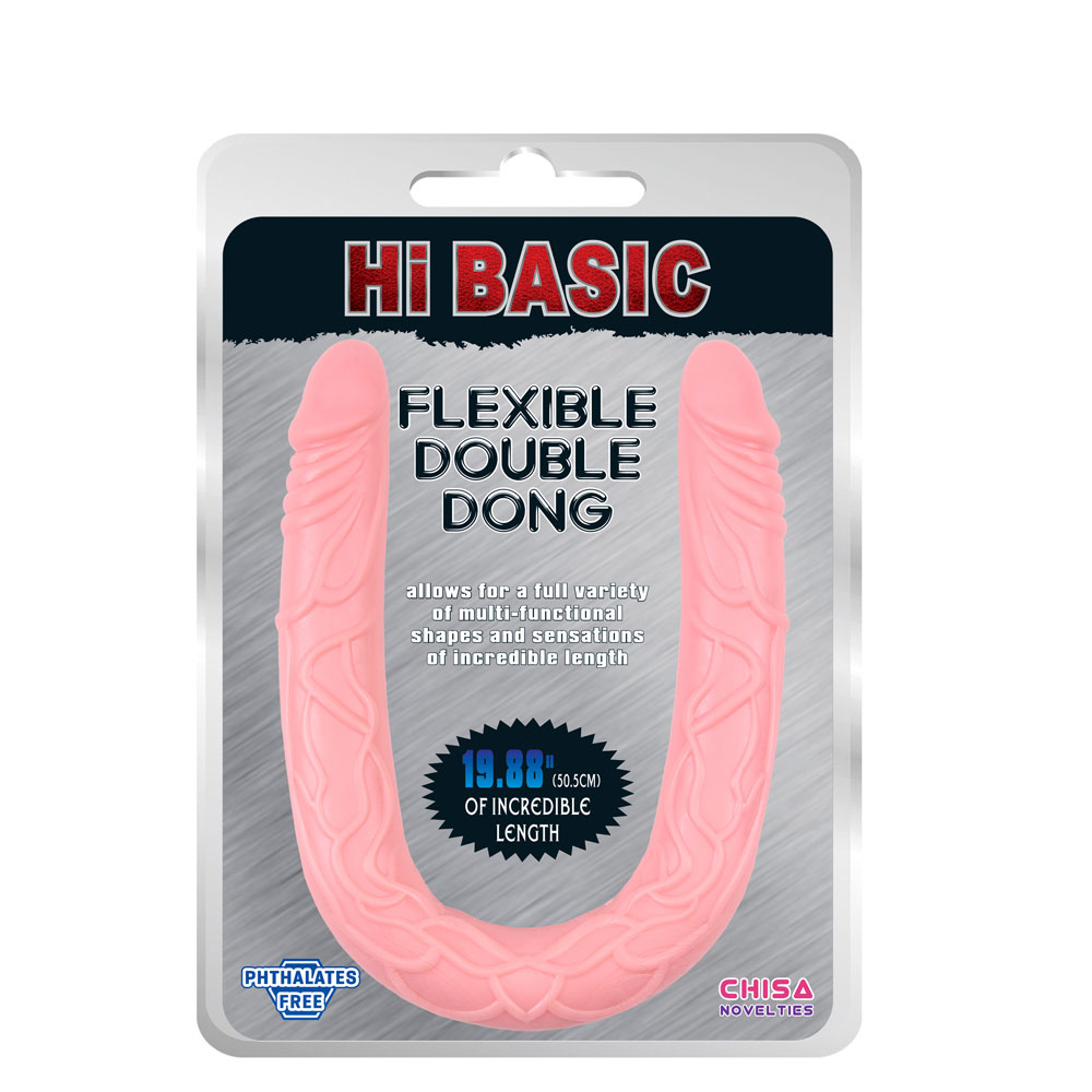Jelly Flexível Duplo Dong-Flesh